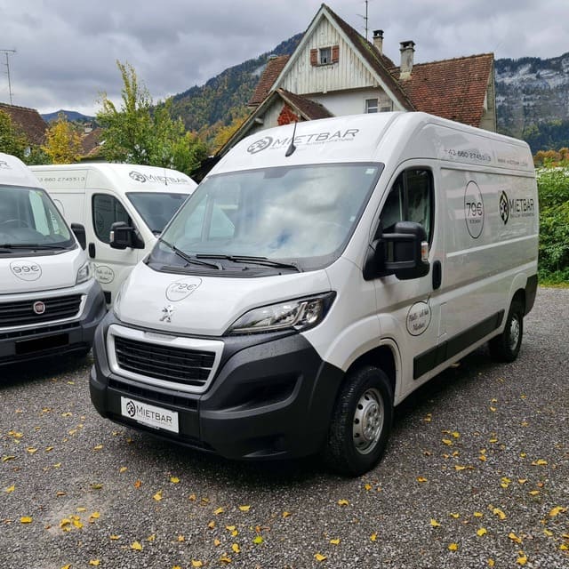 Lieferwagen, Transporter, Kleintransporter und Umzugswagen mieten in Liechtenstein, Transporter, Jumbo Lieferwagen, Kastenwagen und Umzugswagen mieten in St. Gallen und Widnau